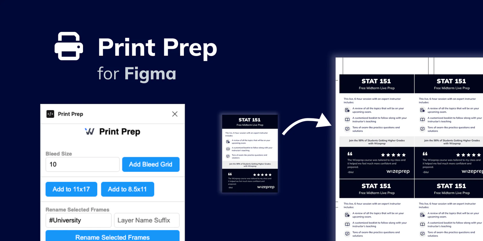 Print Prep Figma 插件详情预览图