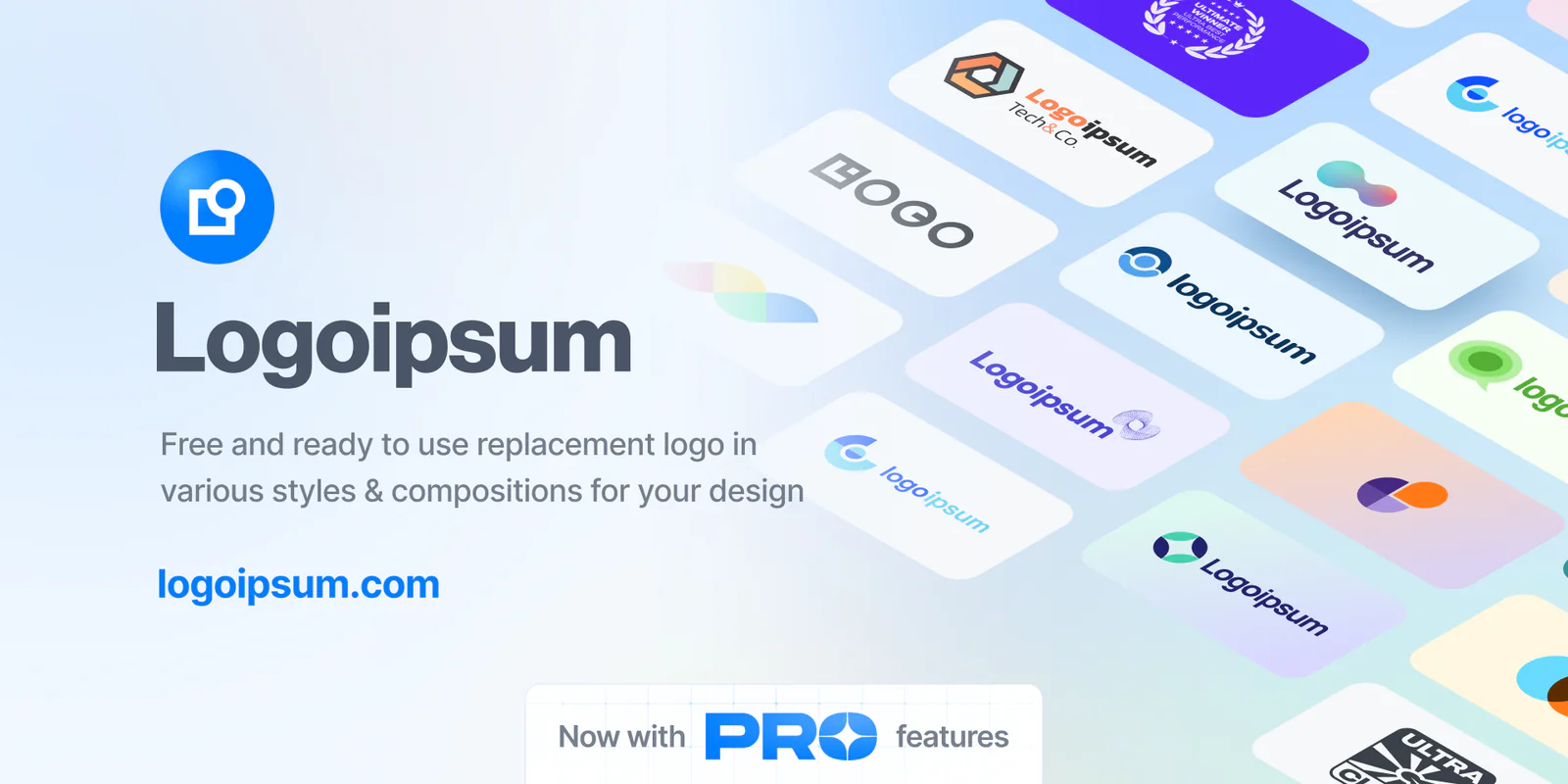 Logoipsum Figma 插件详情预览图