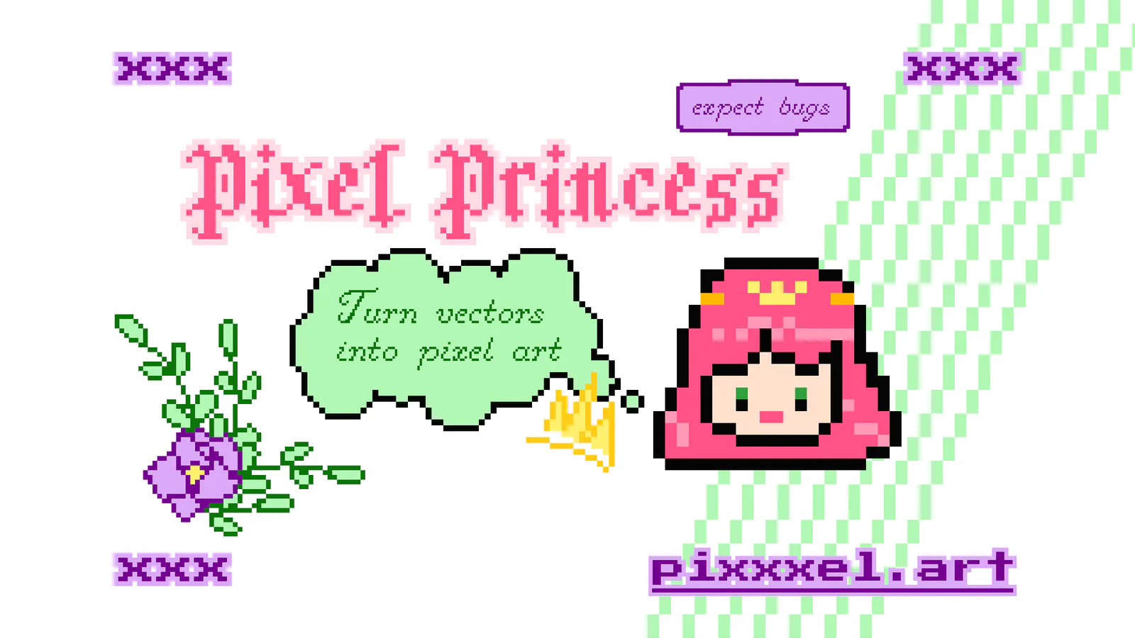 Pixel Princess Figma 插件详情预览图