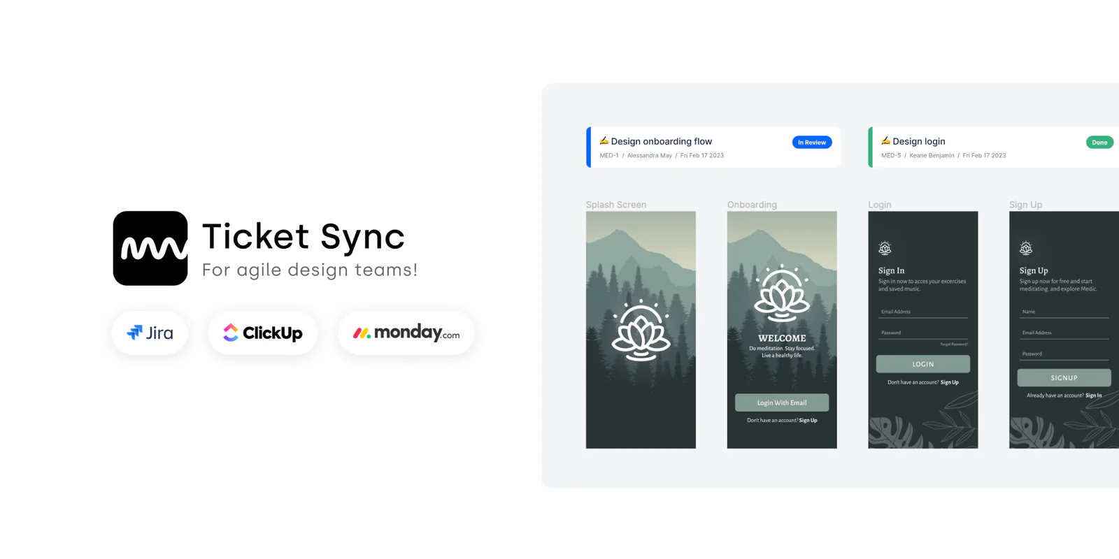 Ticket Sync Figma 插件详情预览图