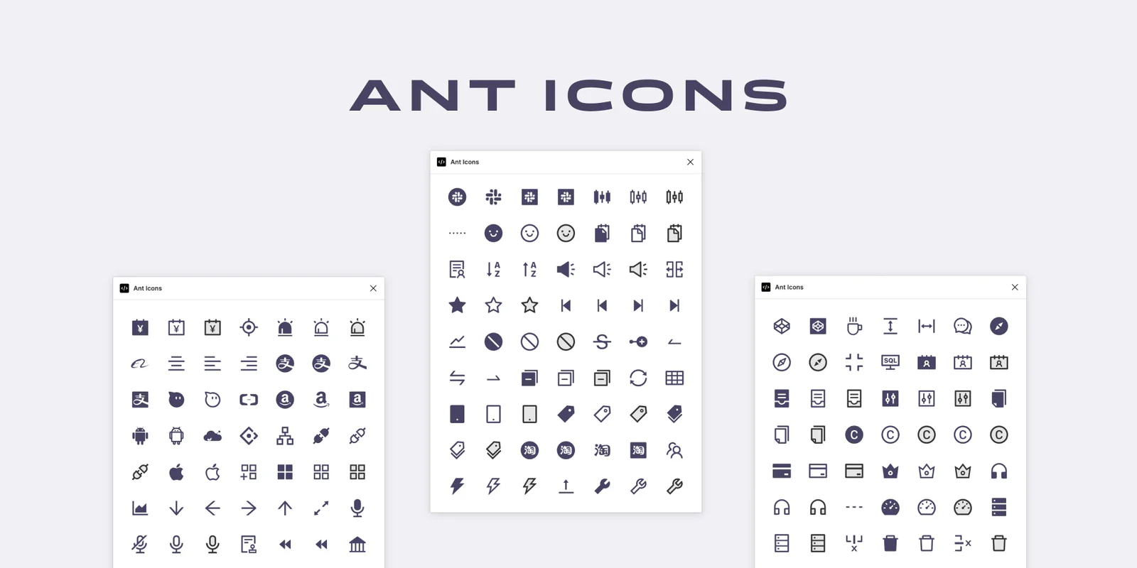 Ant Icons Figma 插件详情预览图