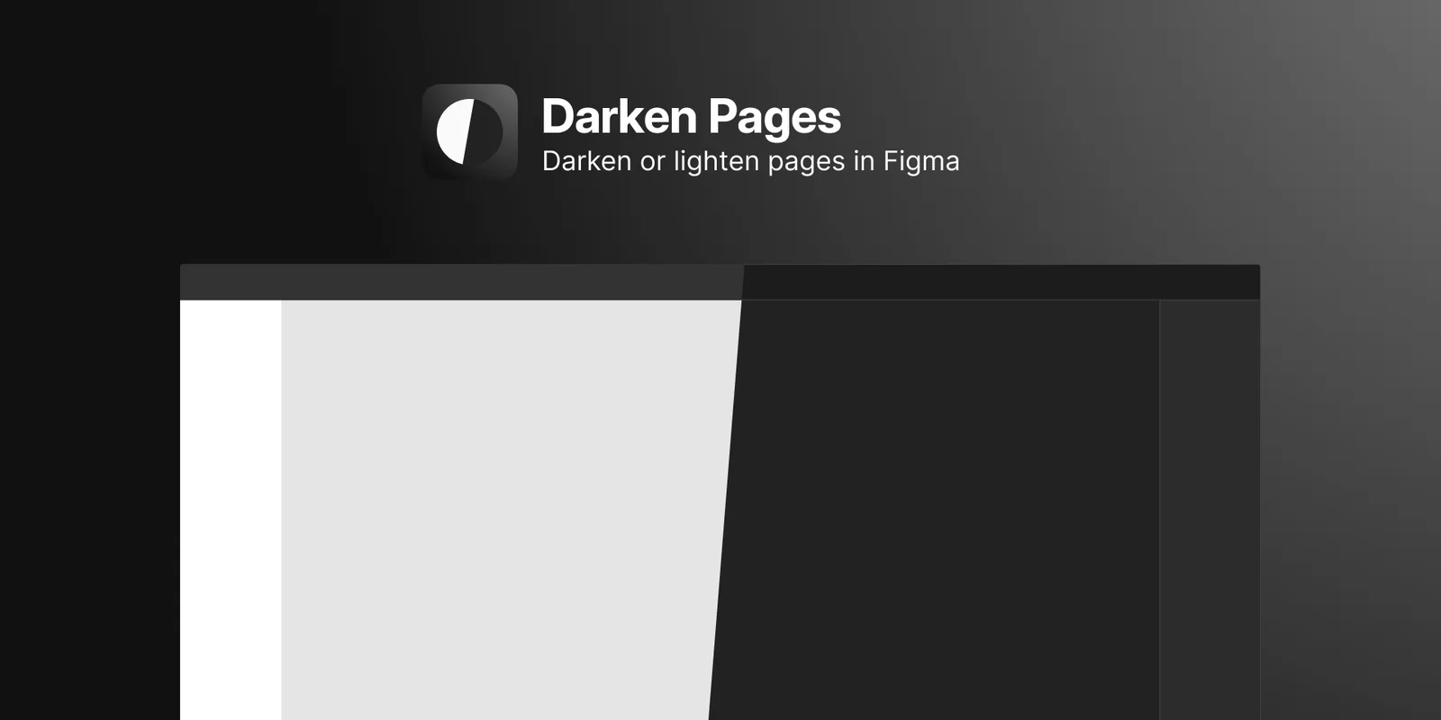 Darken Pages Figma 插件详情预览图