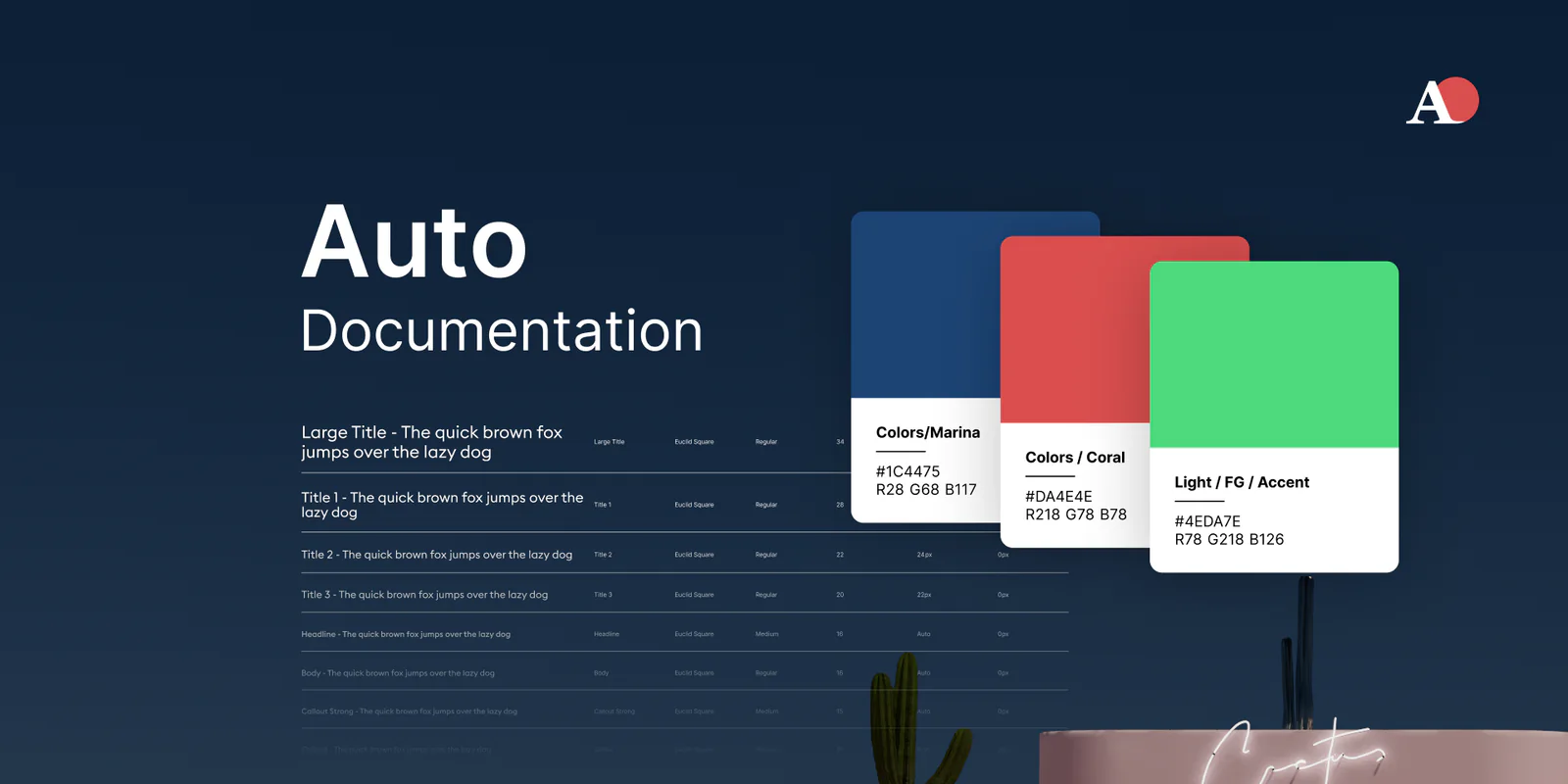 Auto Documentation Figma 插件详情预览图