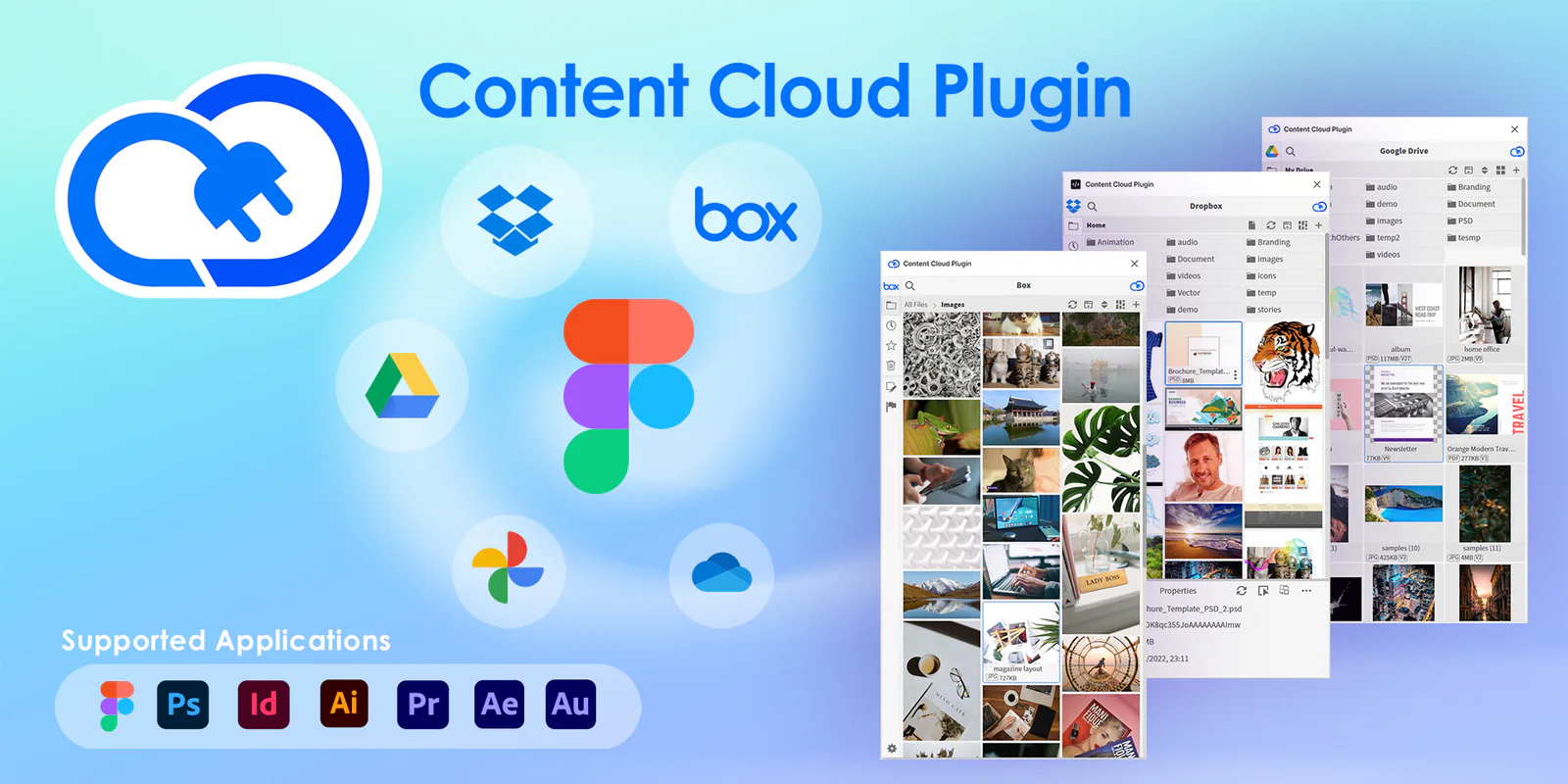 Content Cloud Plugin Figma 插件详情预览图