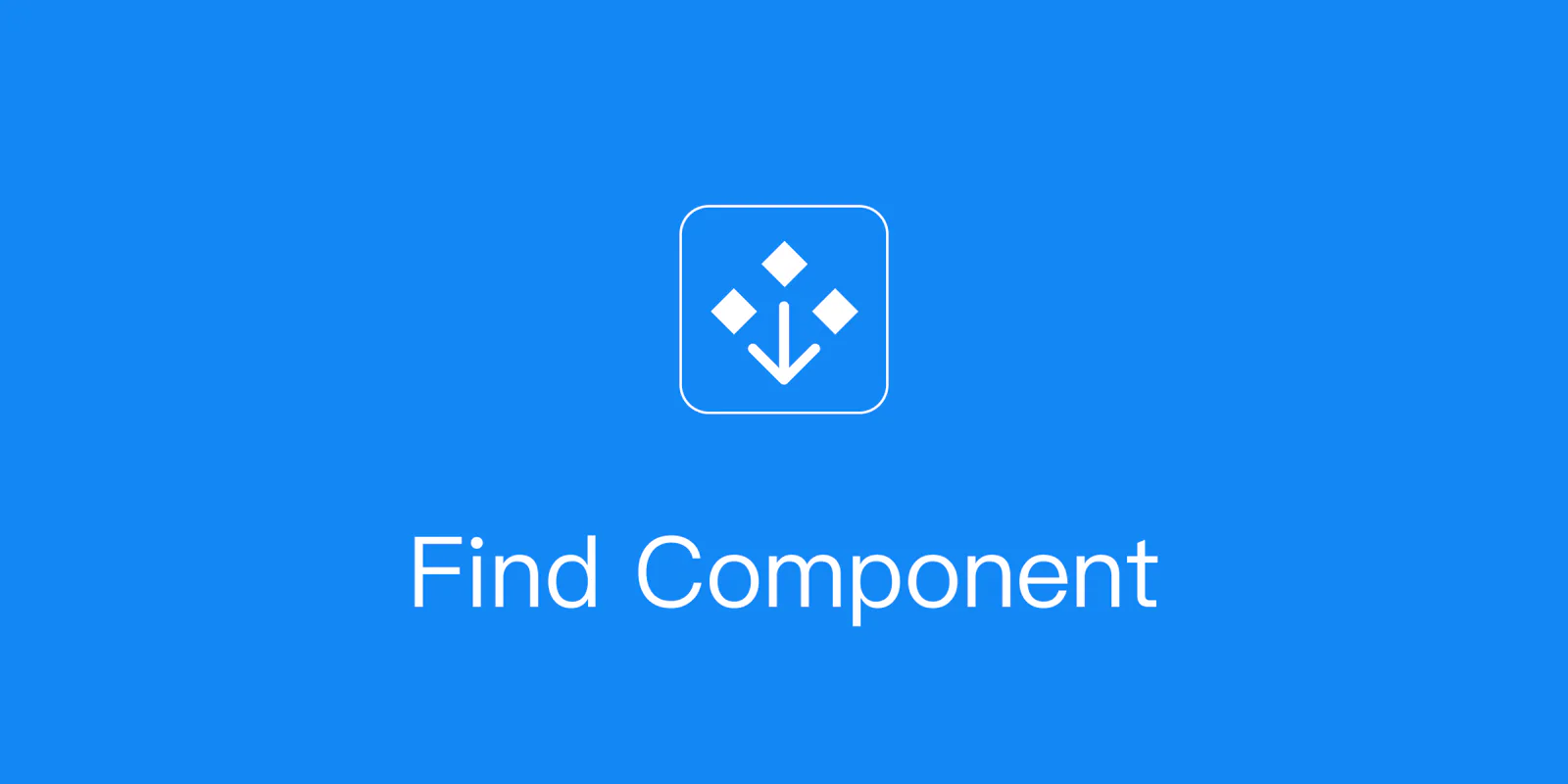 Find component Figma 插件详情预览图