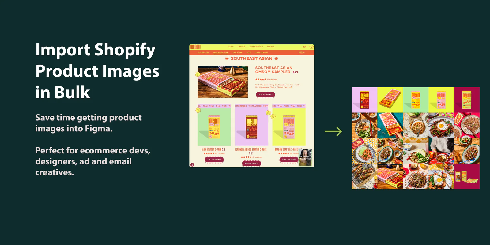 Shopify Image Importer Figma 插件详情预览图