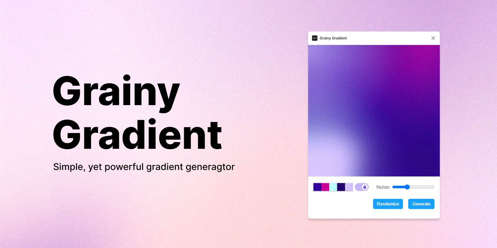 Grainy Gradient Figma 插件详情预览图