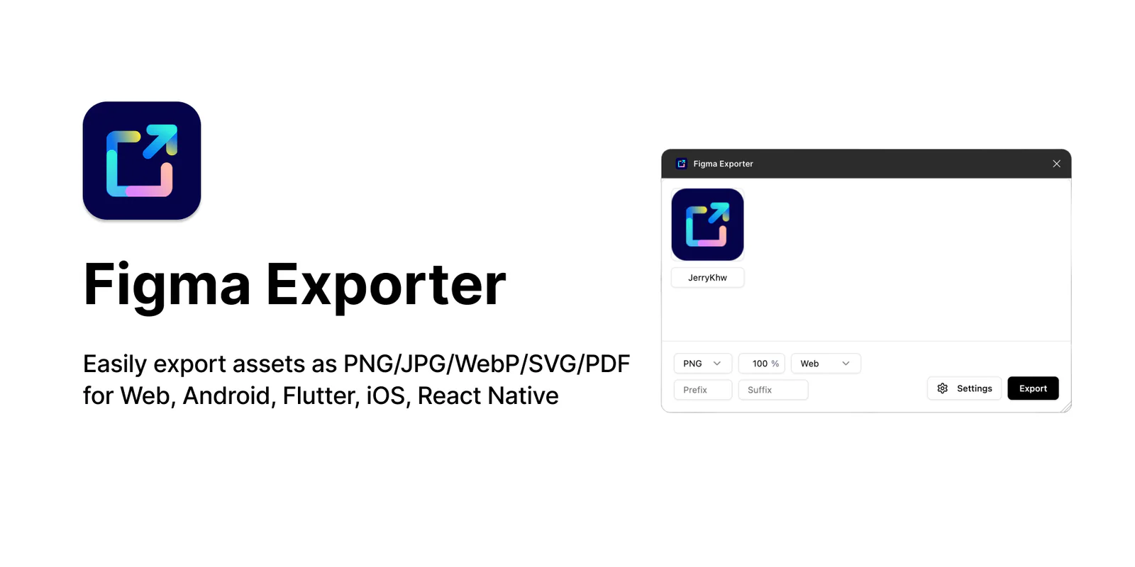 Figma Exporter Figma 插件详情预览图