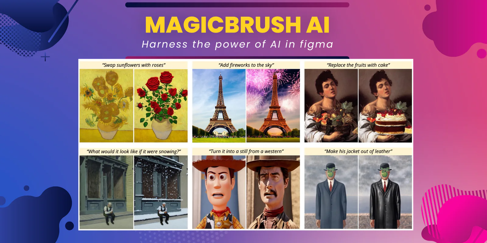 MagicBrush AI Figma 插件详情预览图