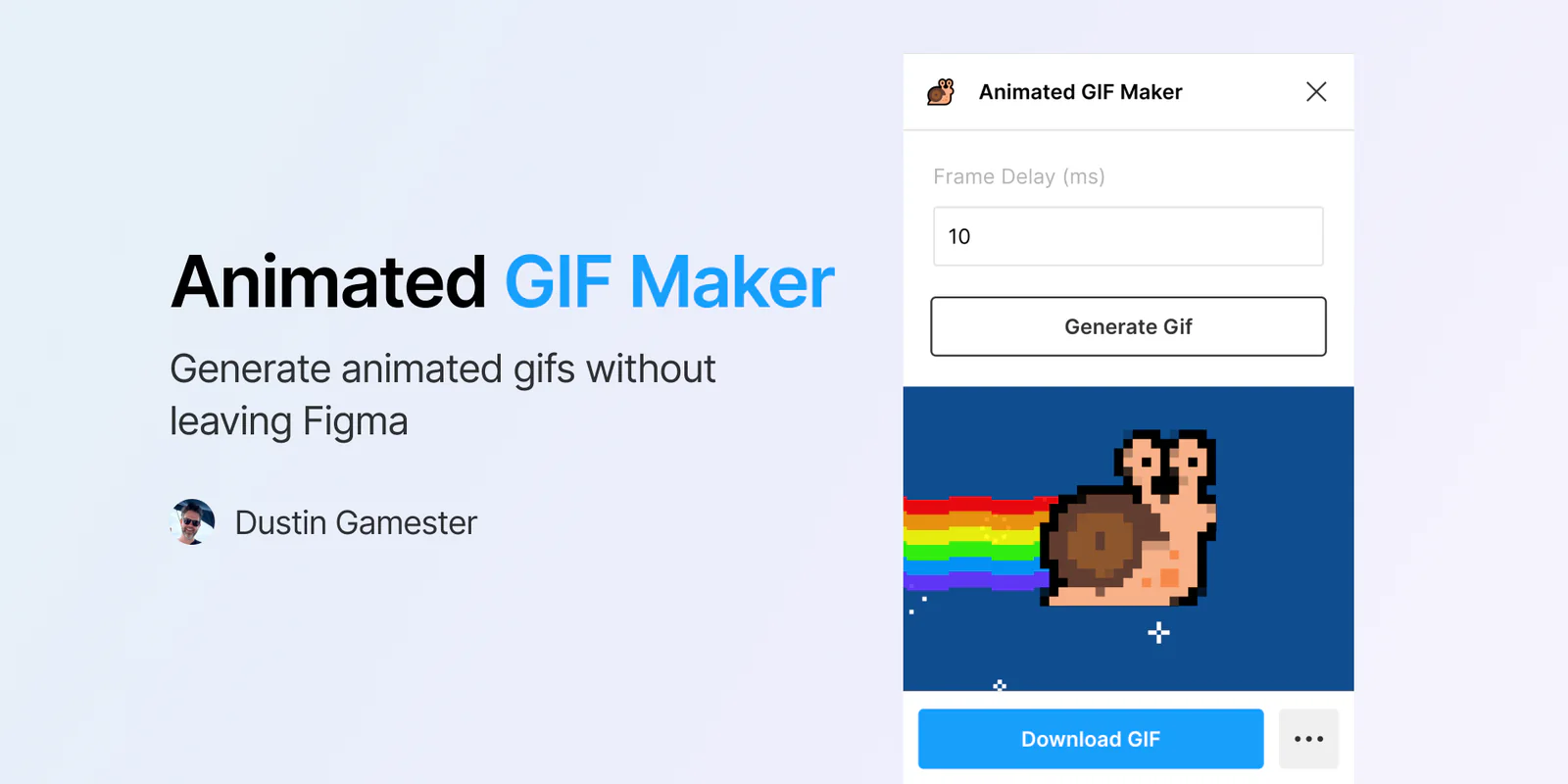 Animated Gif Maker Figma 插件详情预览图
