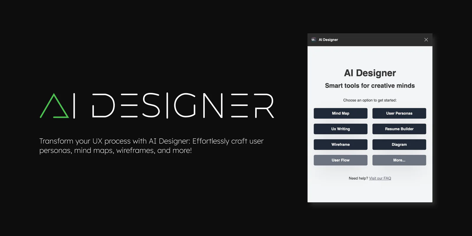 AI Designer Figma 插件详情预览图