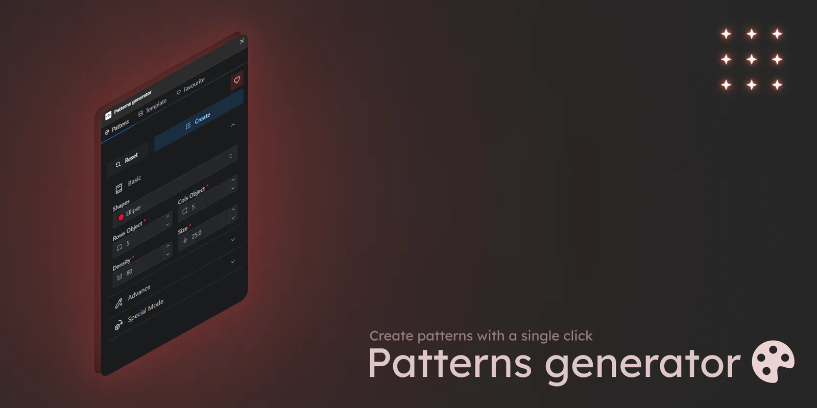 Patterns generator Figma 插件详情预览图
