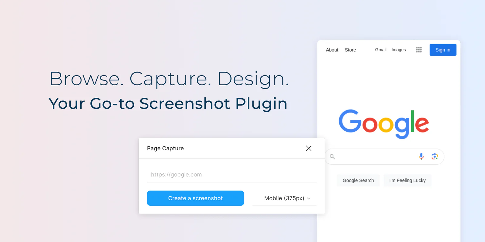 Page Capture Figma 插件详情预览图