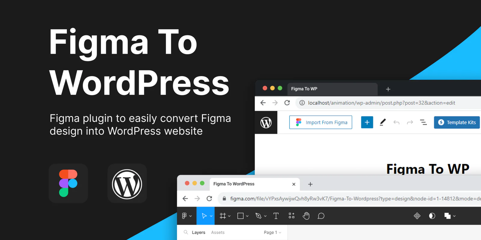 Figma To WordPress Block Figma 插件详情预览图