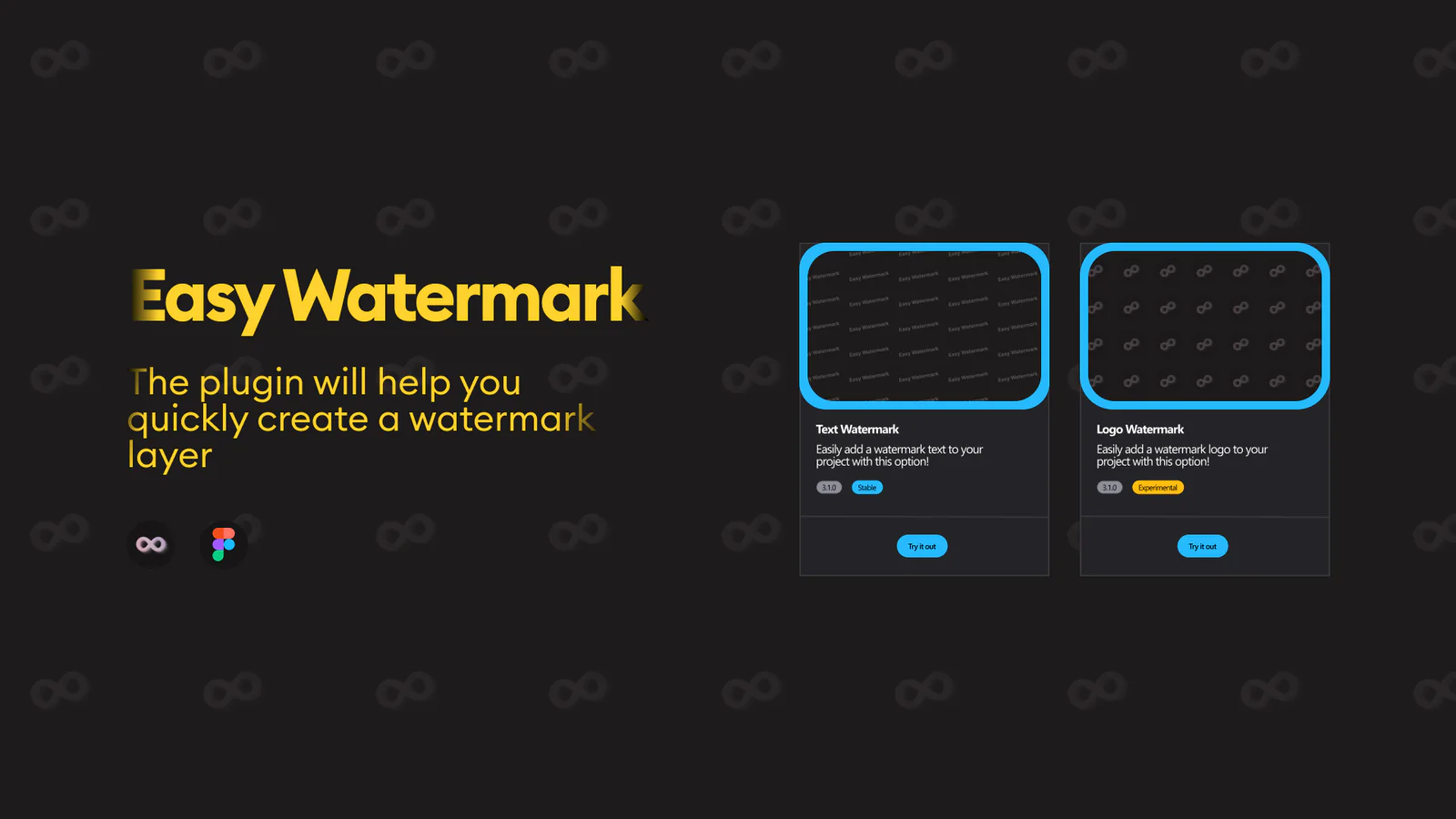 Easy Watermark Figma 插件详情预览图