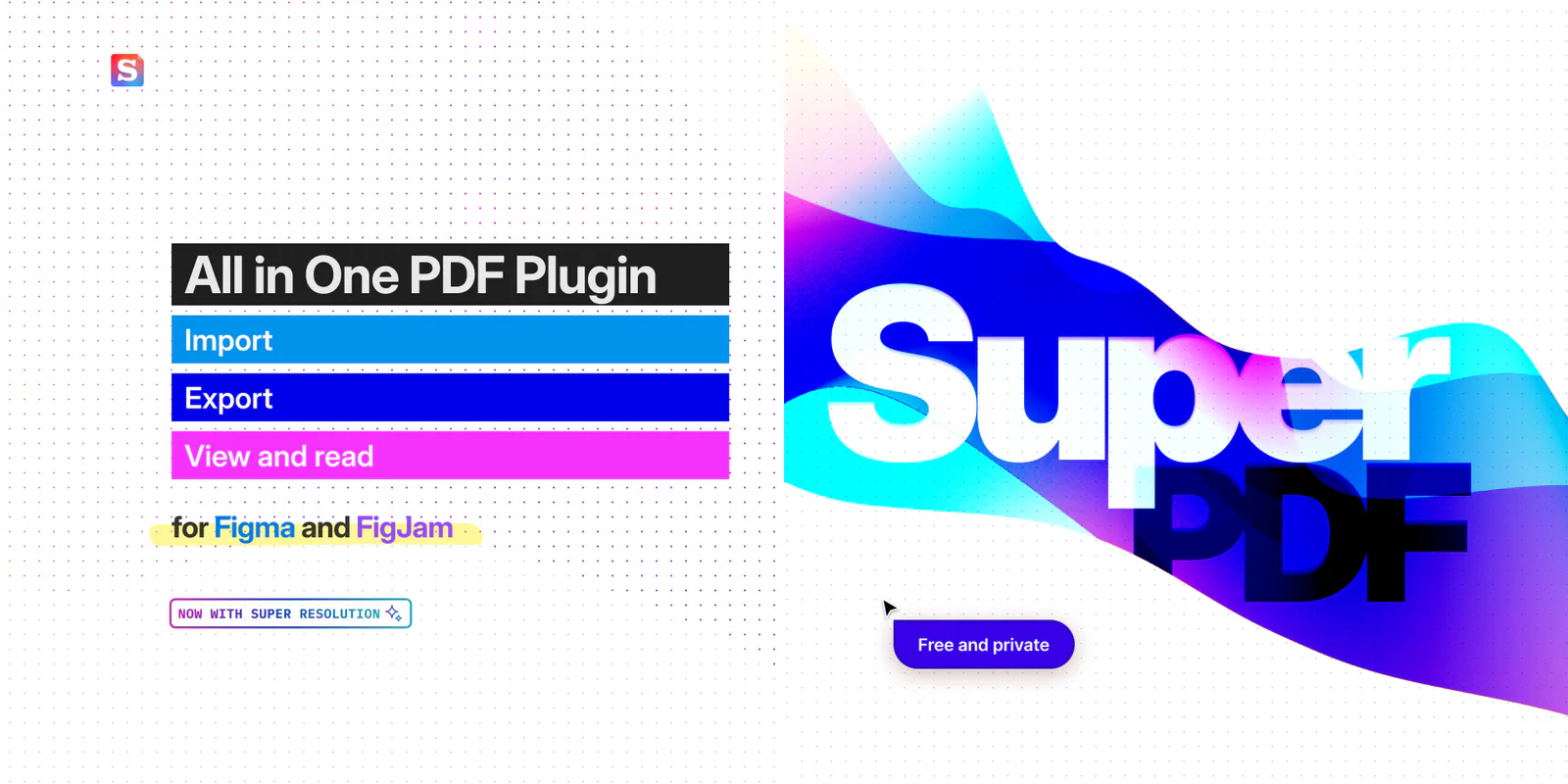 Super PDF Figma 插件详情预览图