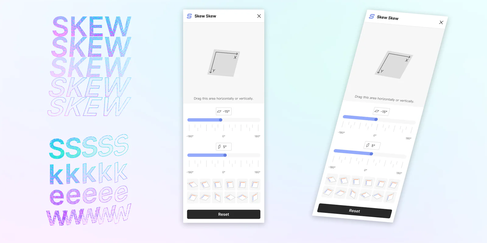 Skew Skew Figma 插件详情预览图