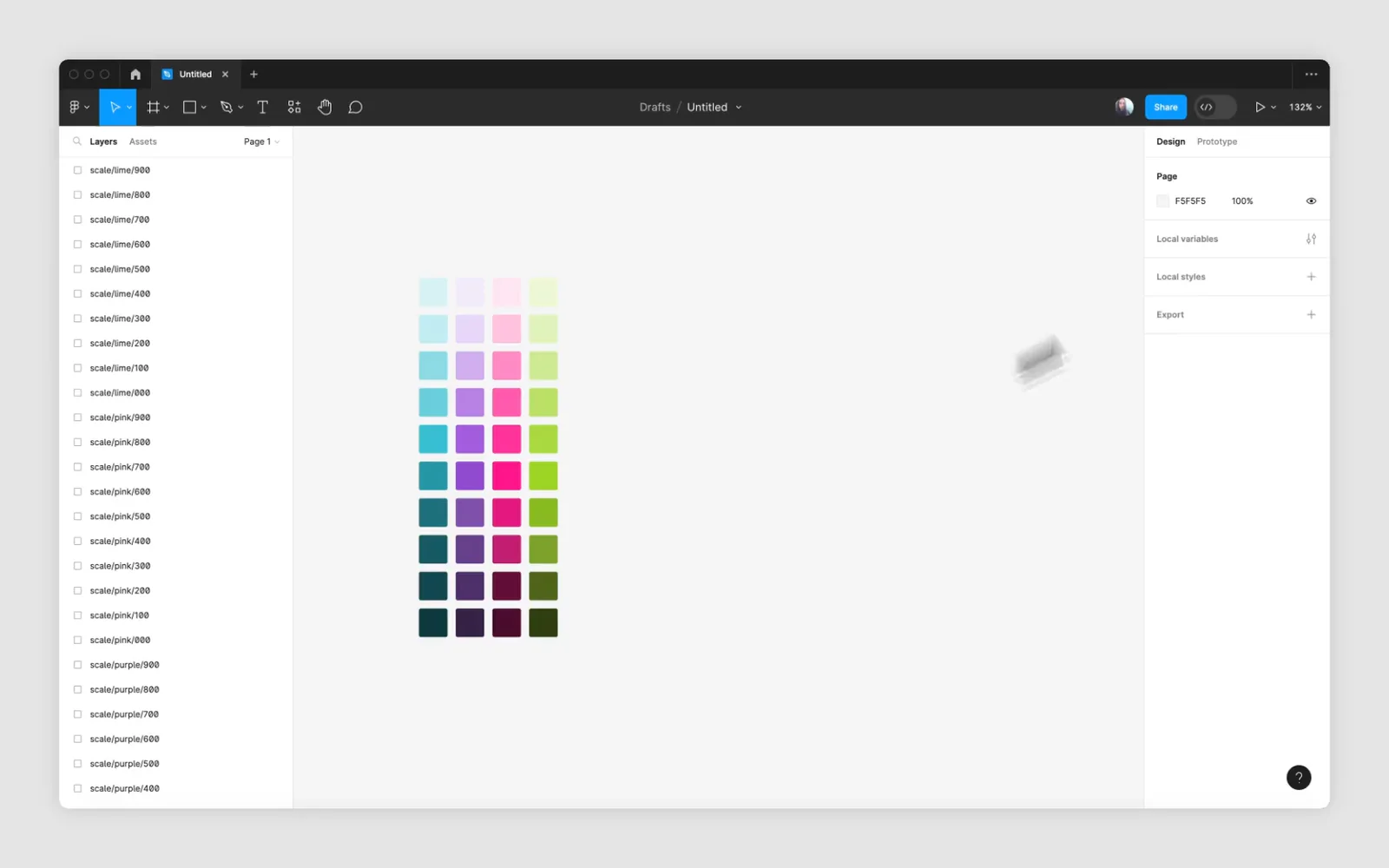 color variables creator Figma 插件详情预览图