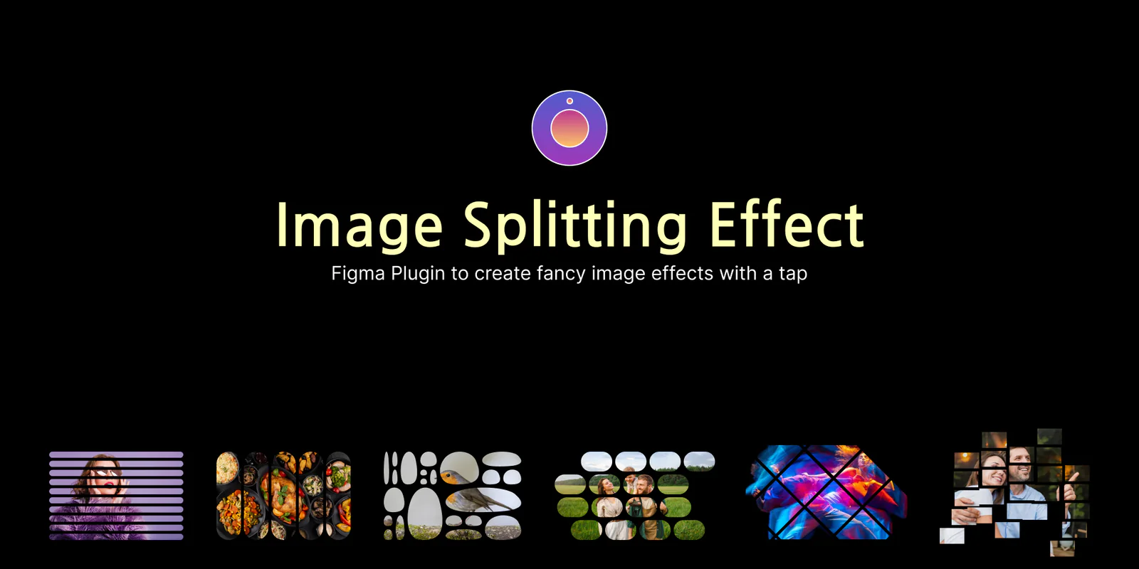 Split Image Effect Figma 插件详情预览图