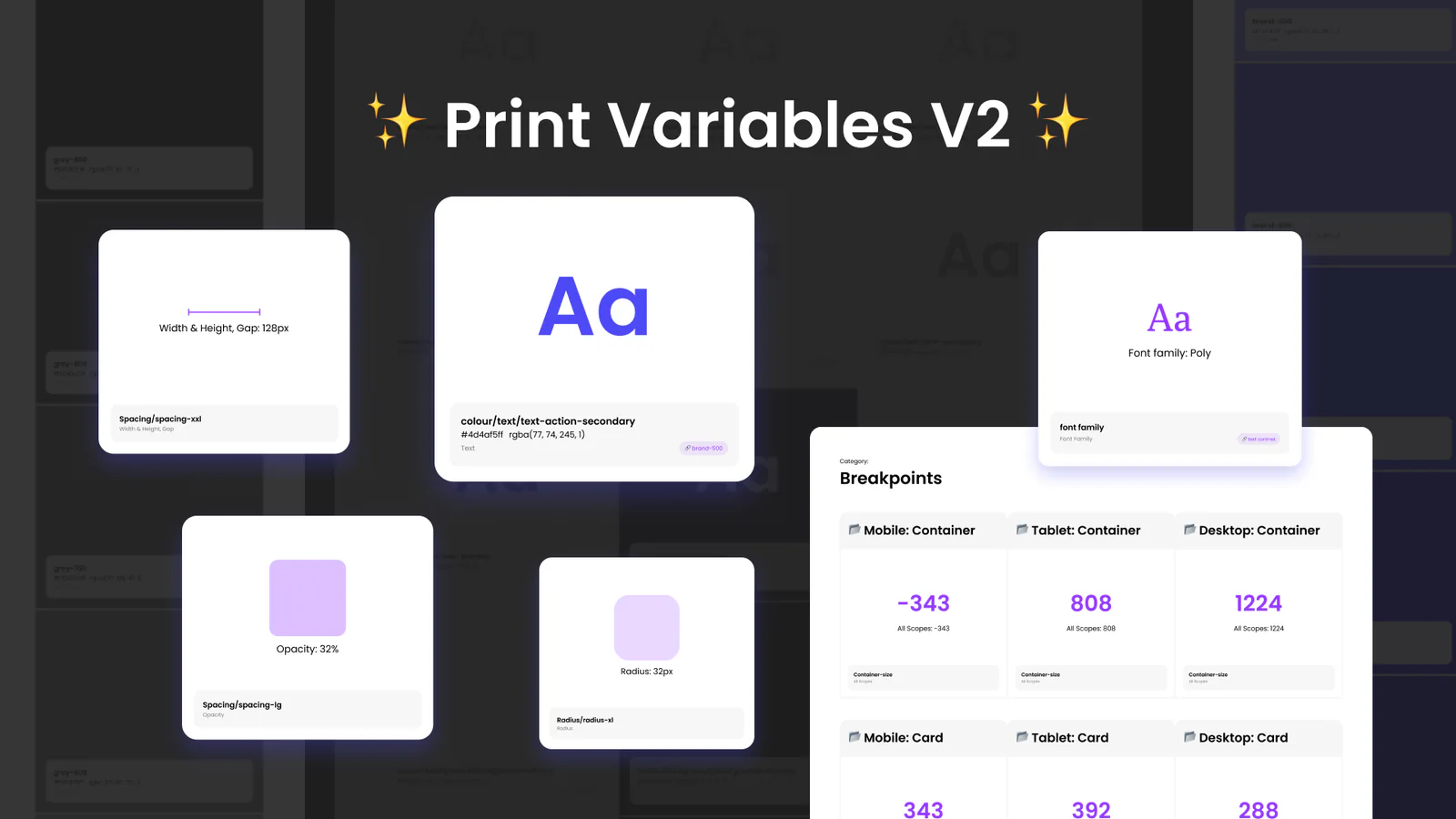 Print Variables Figma 插件详情预览图