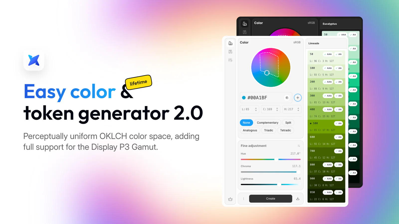 Easy Color and token generator 2.0 Figma 插件详情预览图