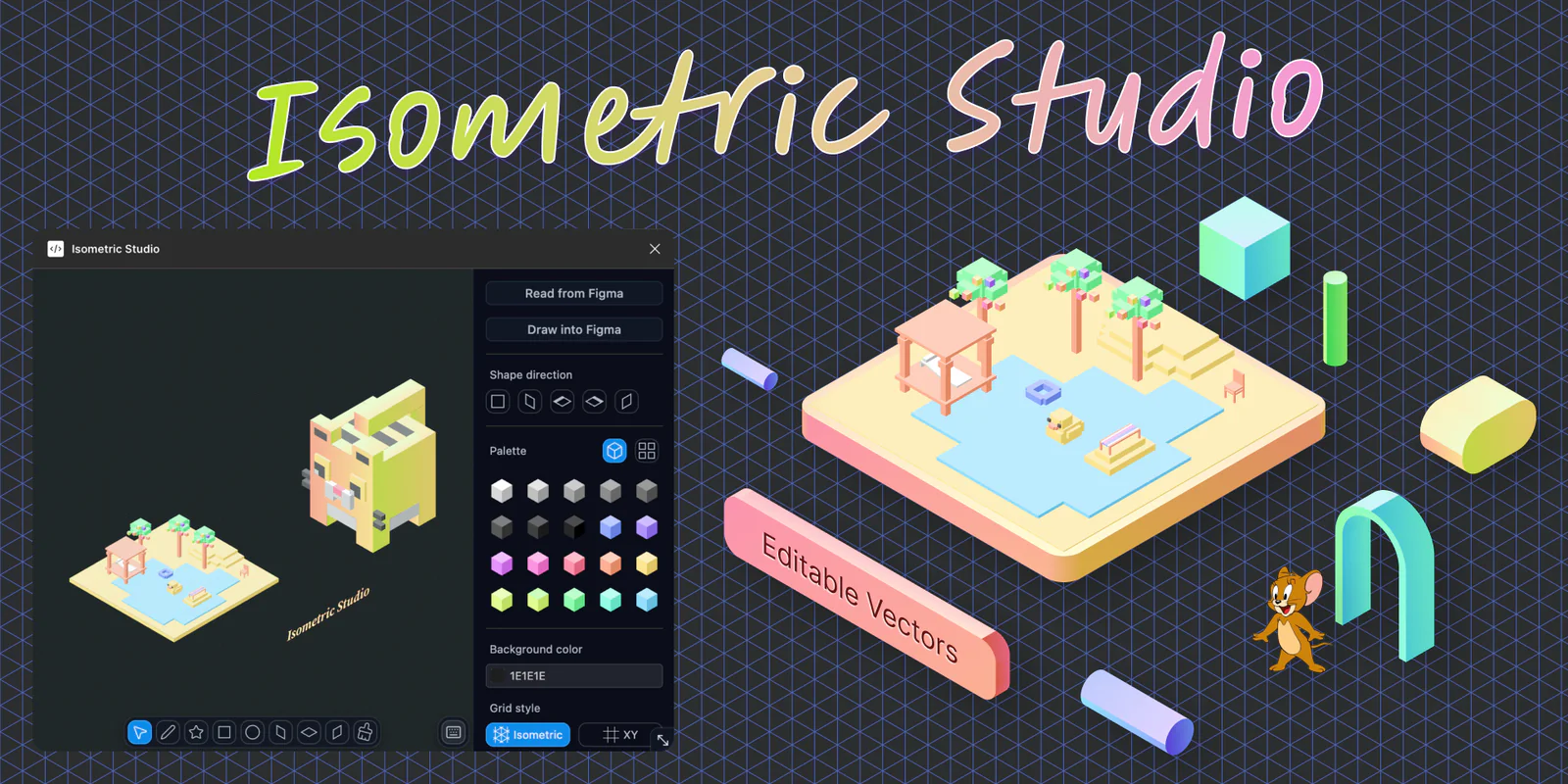 Isometric Studio Figma 插件详情预览图