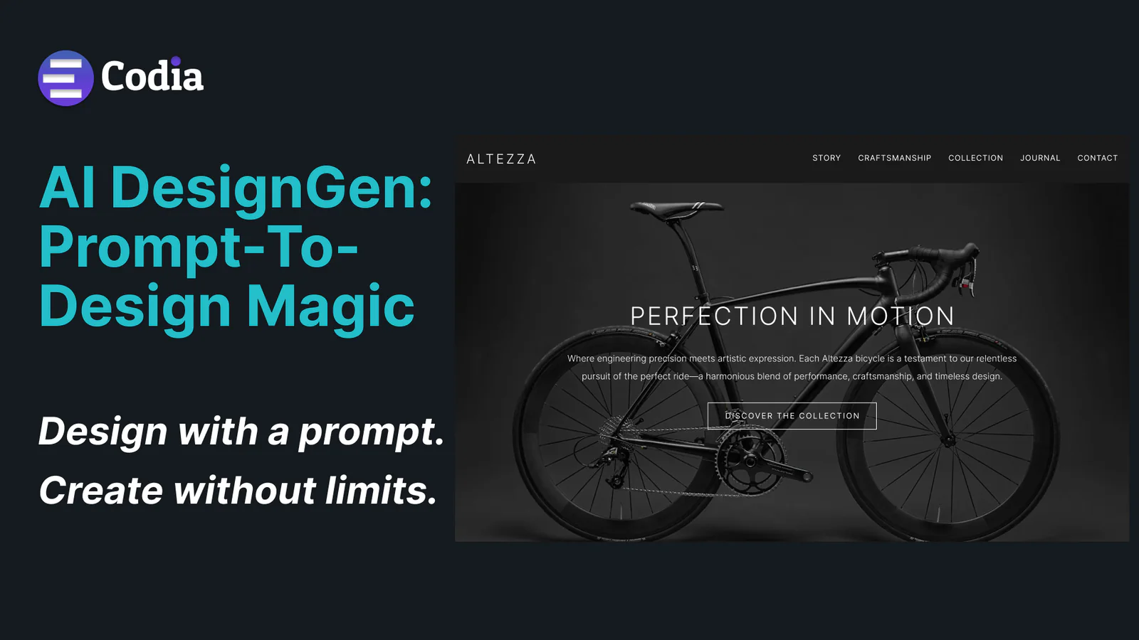 Codia AI DesignGen: Prompt-to-Design Magic Figma 插件详情预览图