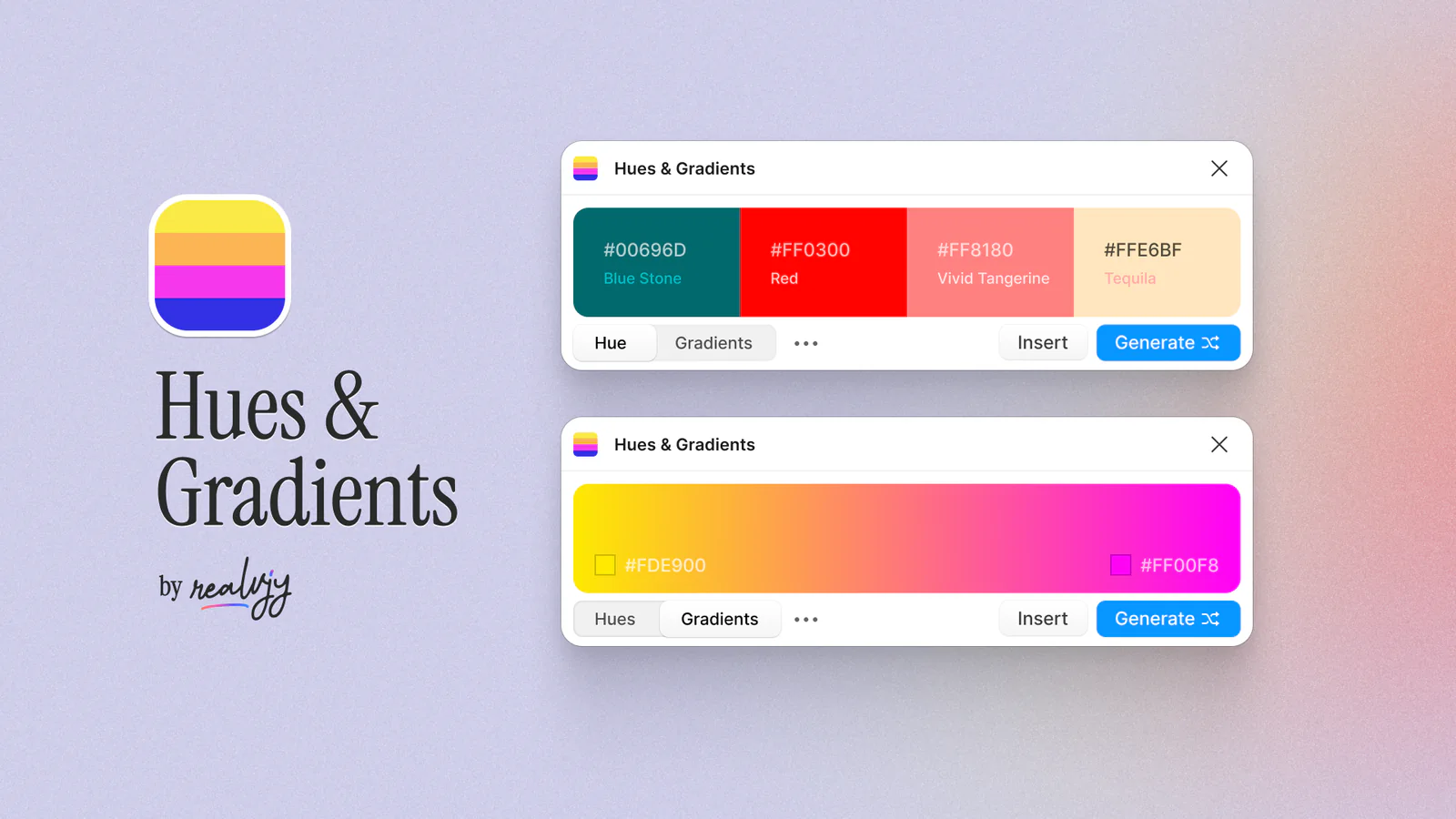 Hues & Gradients Figma 插件详情预览图