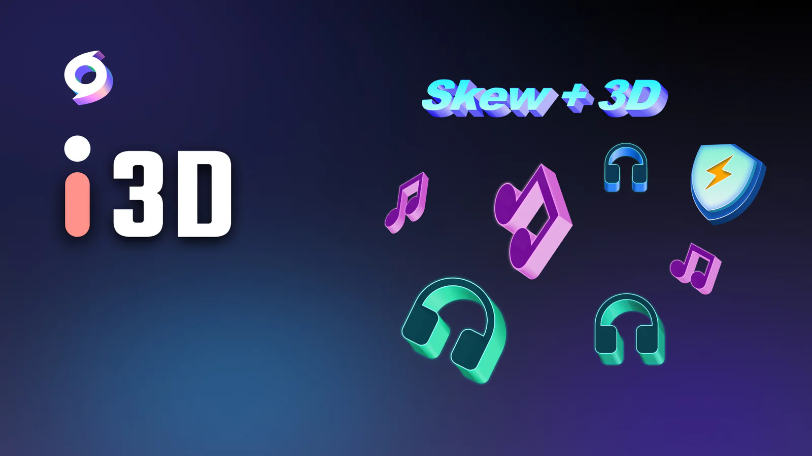 i 3D · Extrude Vector / Shape / Icon / Text / Illustration to 3D Projection in Figma Figma 插件详情预览图