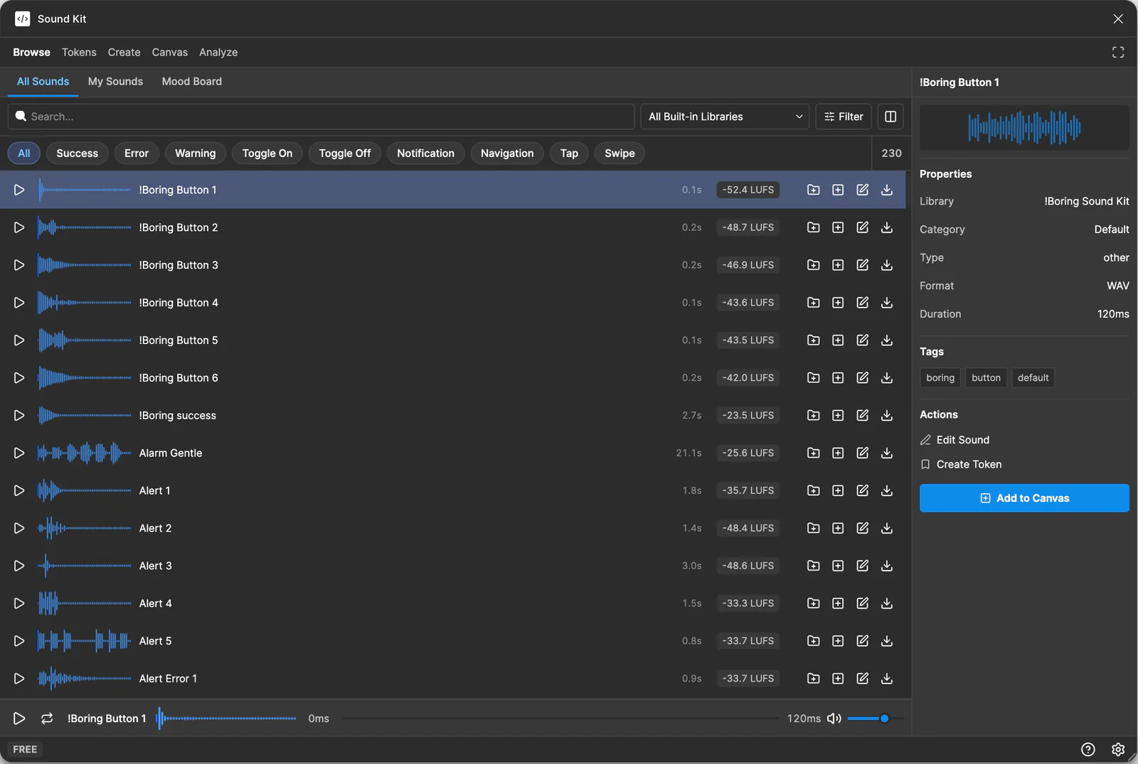 Figma Sound Kit Plugin Figma 插件详情预览图