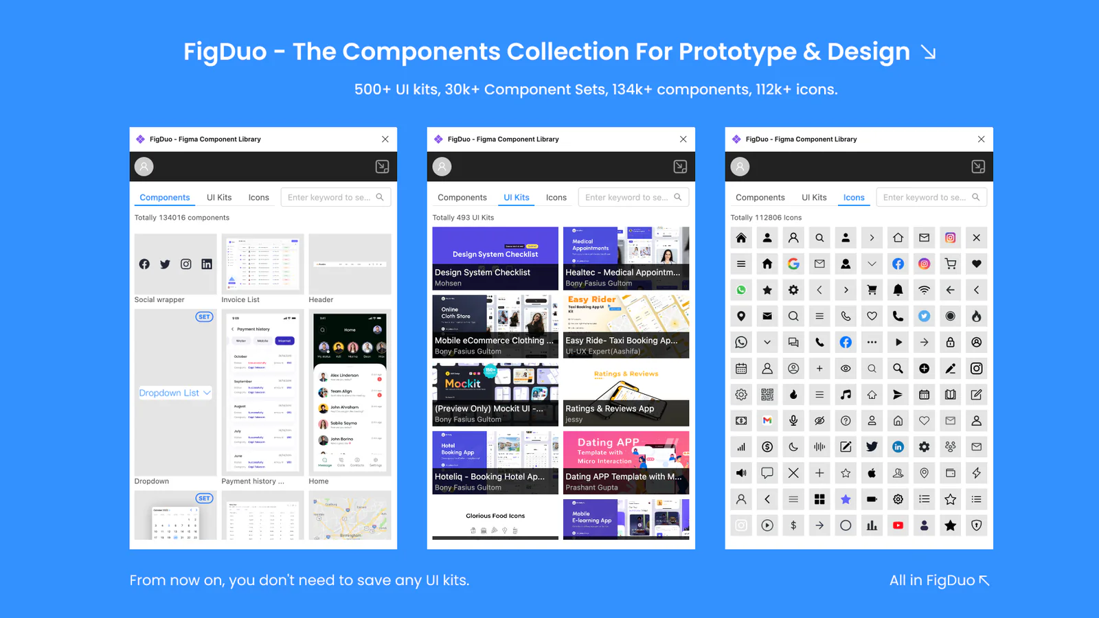 FigDuo - Figma Component Library Figma 插件详情预览图