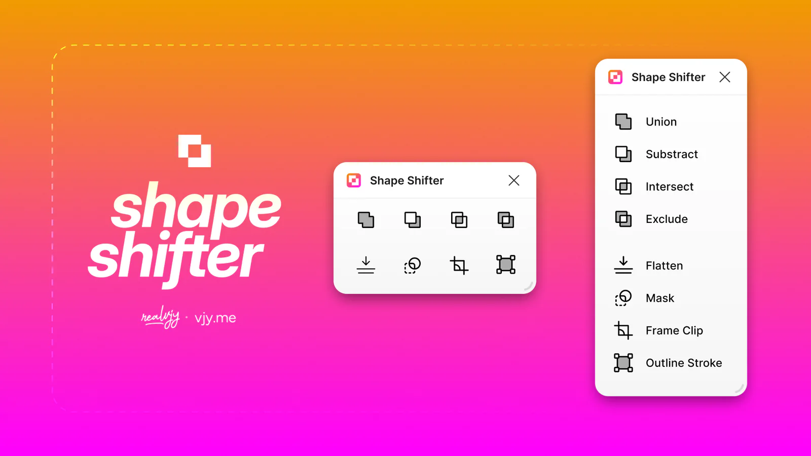 Shape Shifter Figma 插件详情预览图