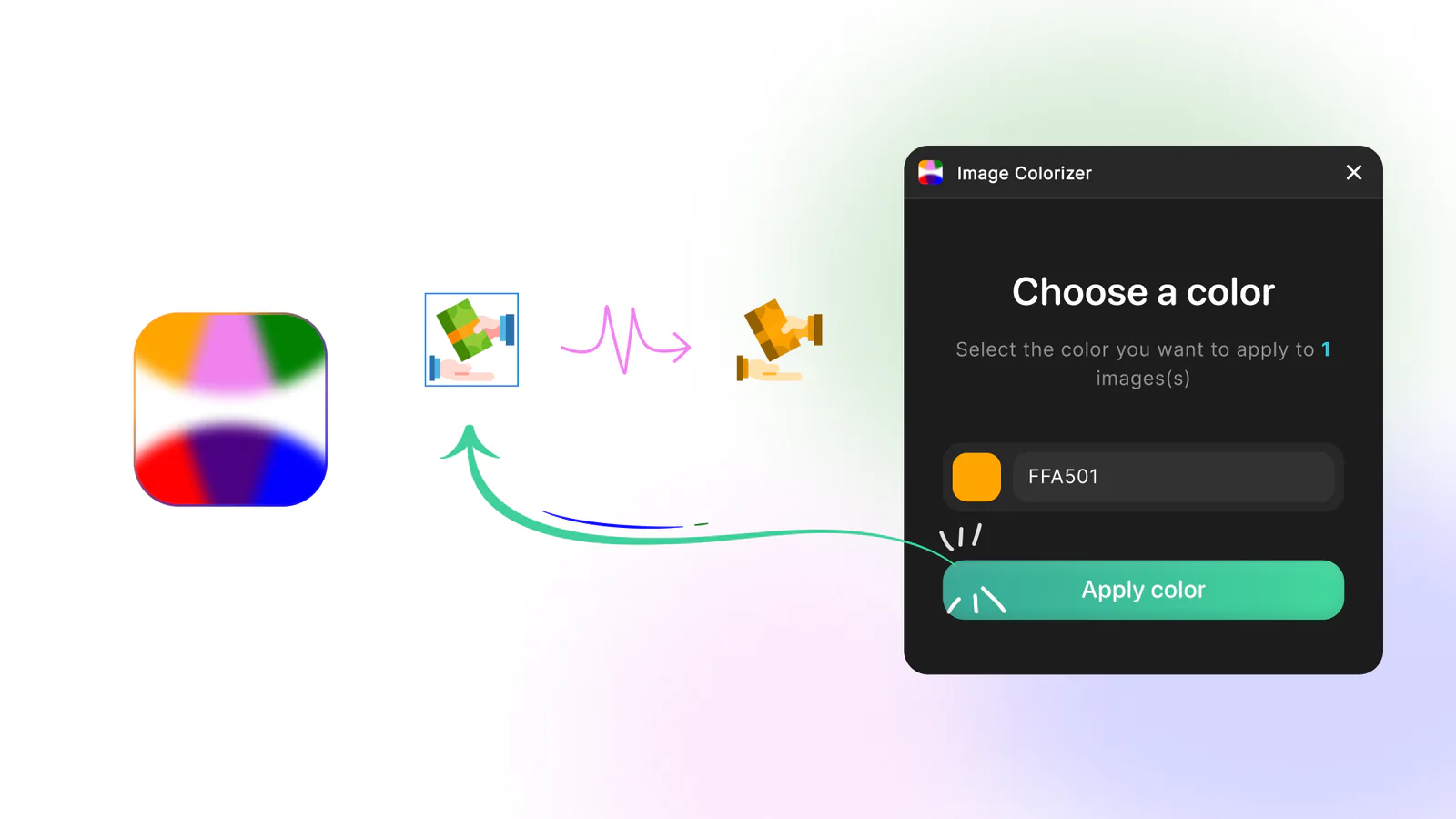 Image Colorizer - Instantly Change Image Colors Figma 插件详情预览图