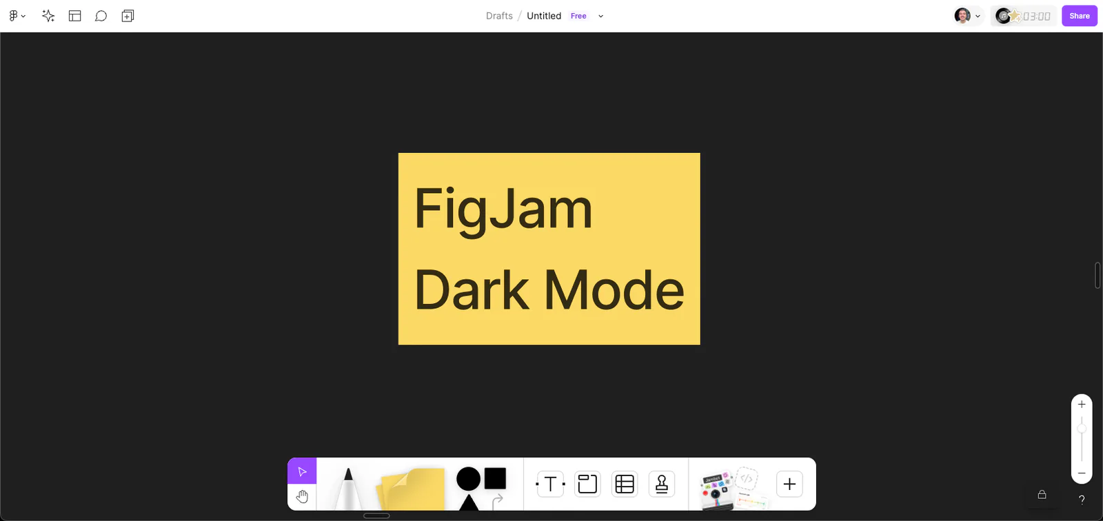 FigJam Dark Mode Figma 插件详情预览图