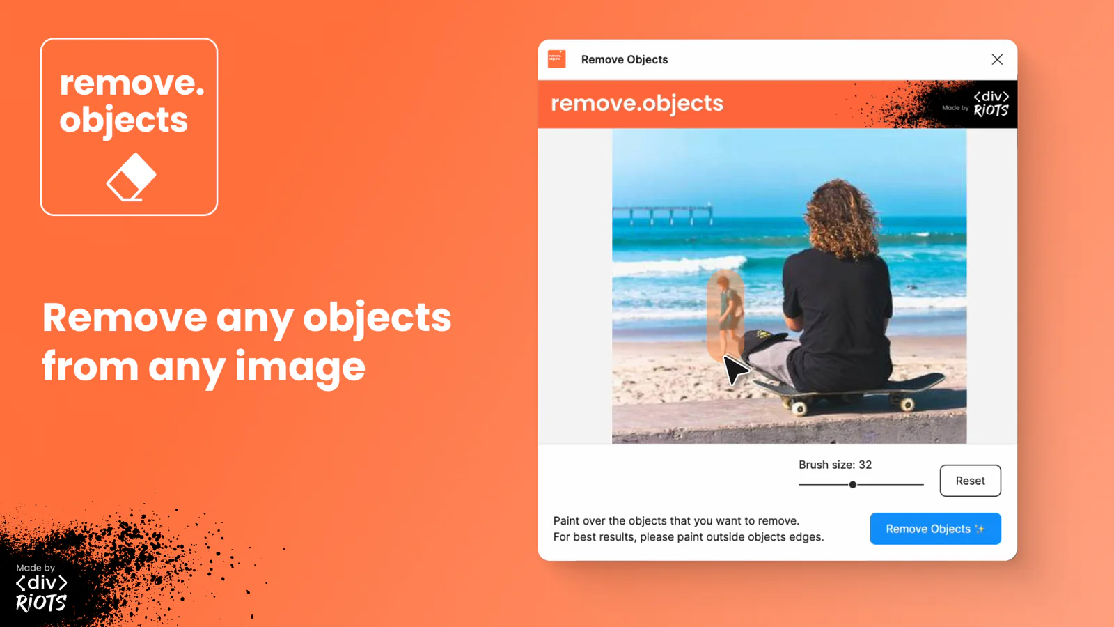 Remove Objects — by ‹div›RIOTS Figma 插件详情预览图