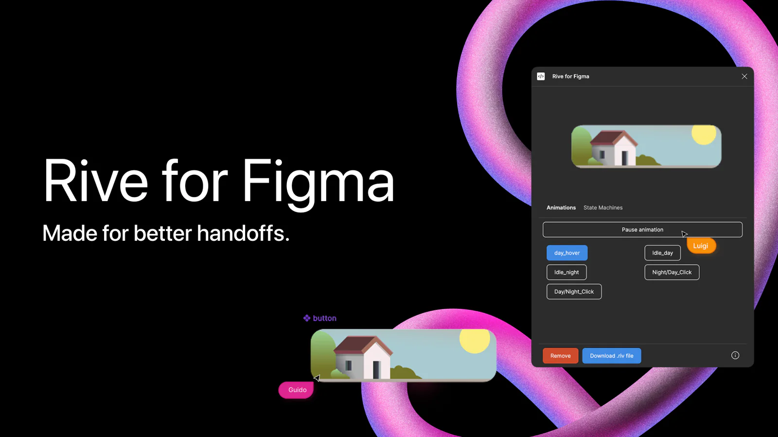 Rive for Figma - Beta Figma 插件详情预览图
