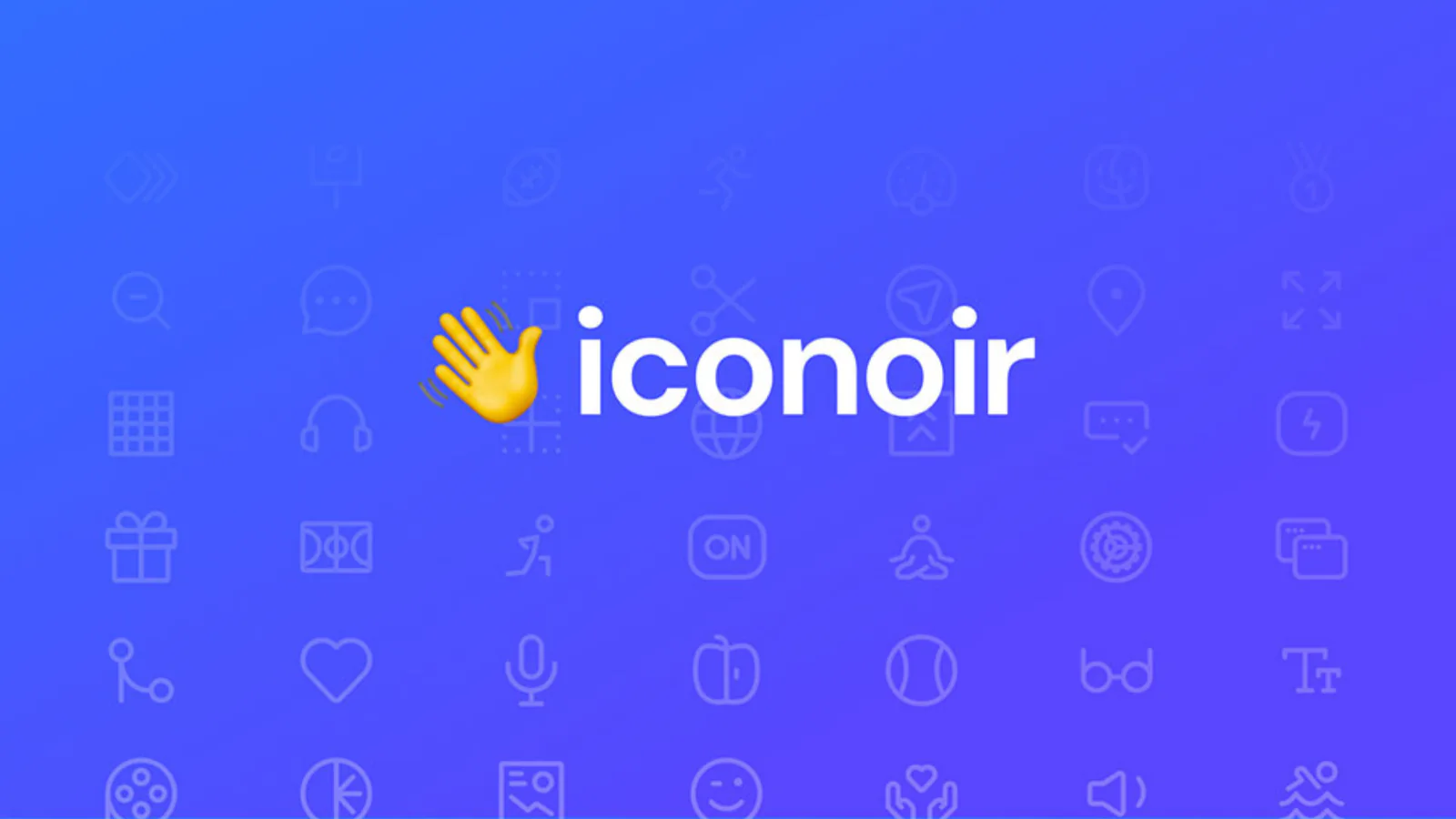 Iconify - Iconoir Icons Library Figma 插件详情预览图