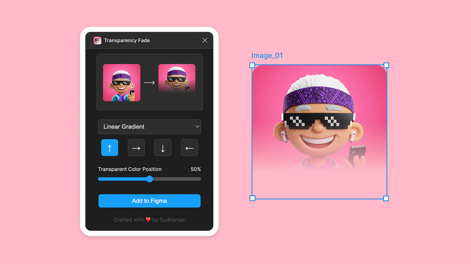 Transparency Fade Figma 插件详情预览图