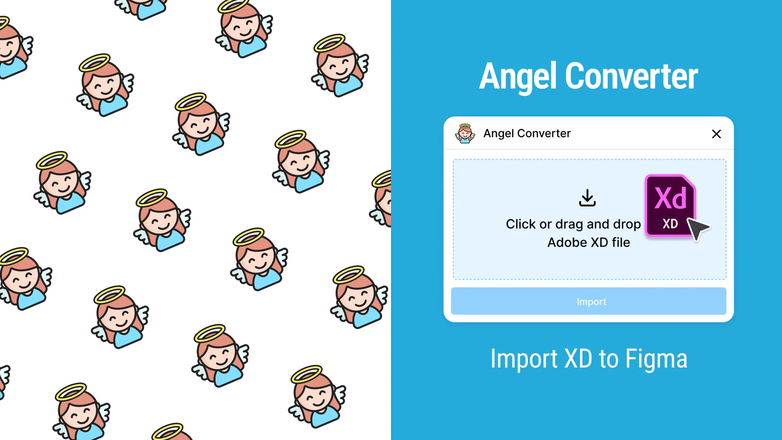 Angel Converter — Import XD to Figma Figma 插件详情预览图