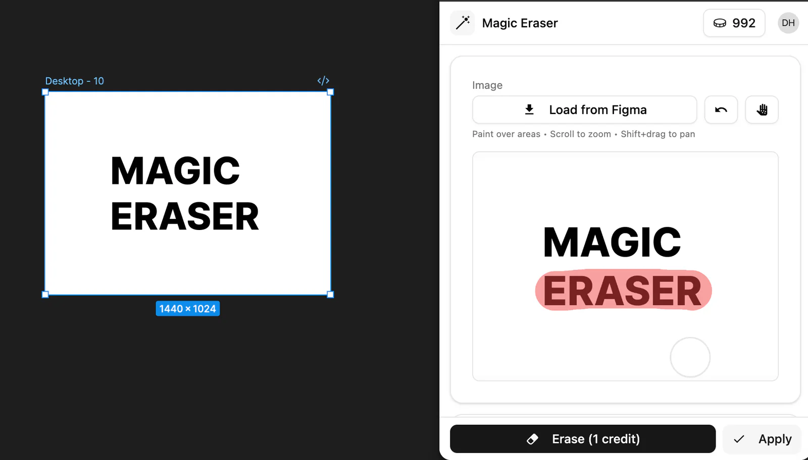 Magic Eraser Figma 插件详情预览图