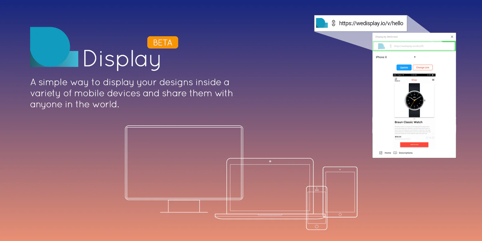 Display by WeScreen Figma 插件详情预览图