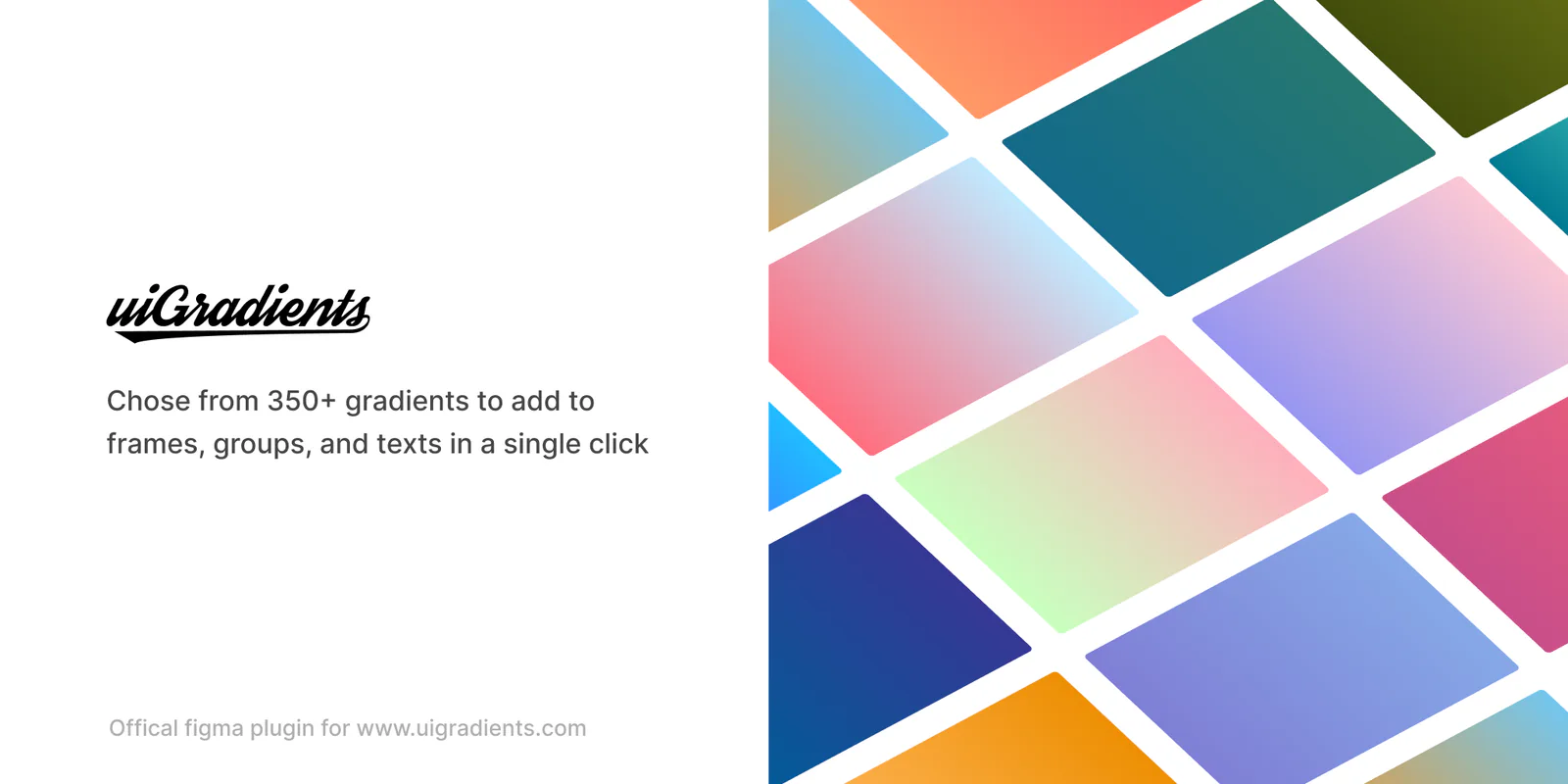 uiGradients Figma 插件详情预览图