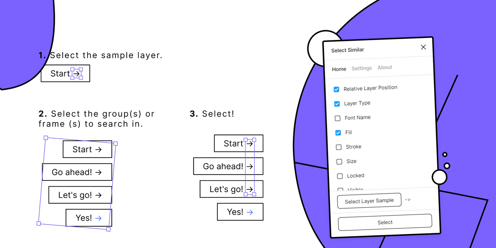 Select Similar Figma 插件详情预览图