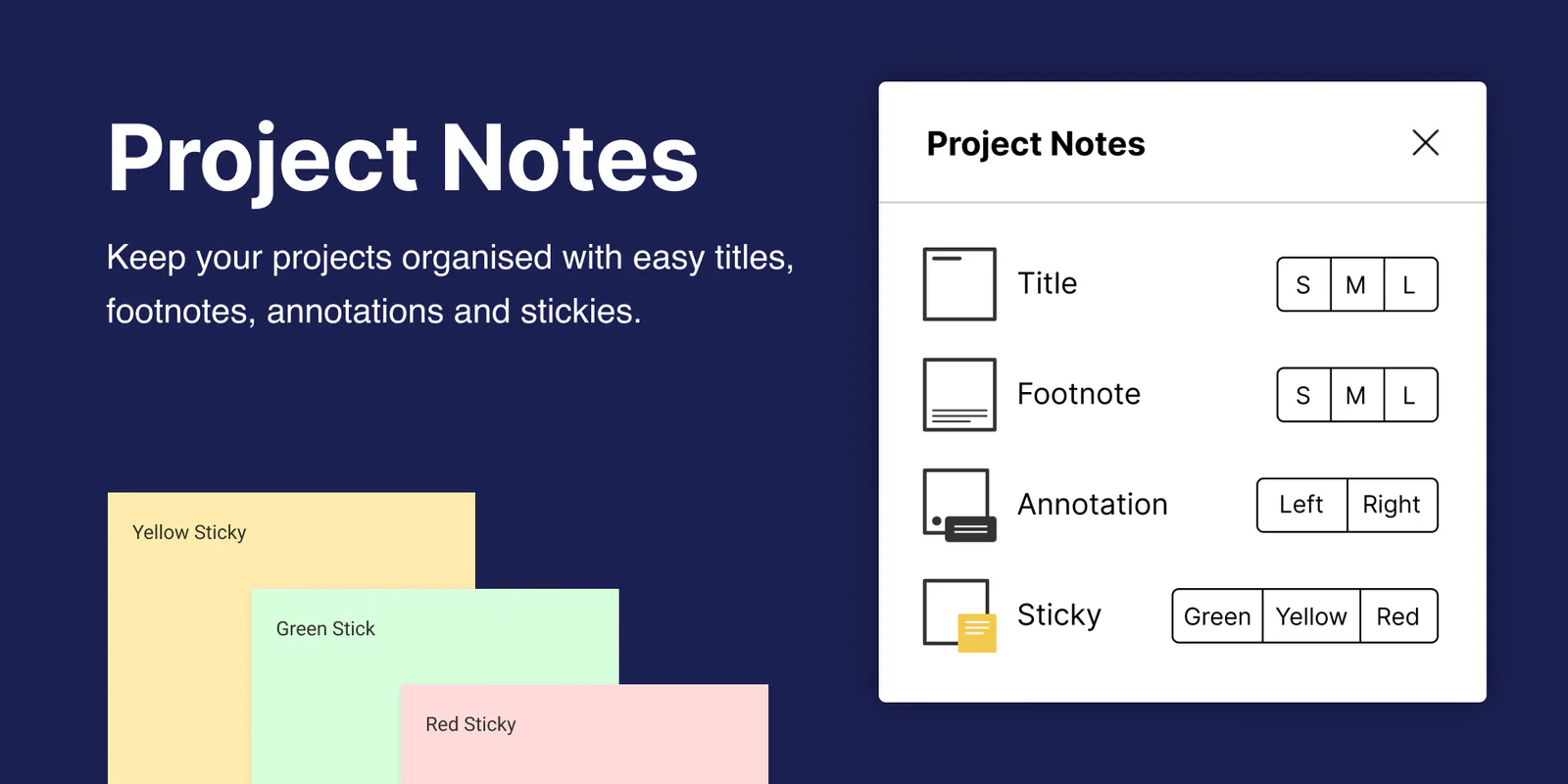 Project Notes Figma 插件详情预览图