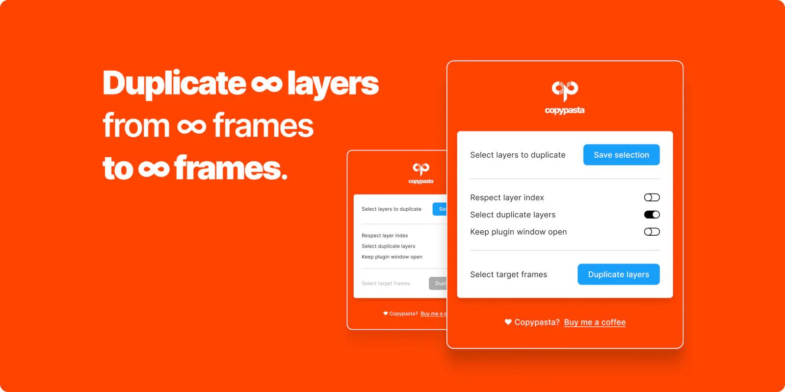 Copypasta - paste in place Figma 插件详情预览图
