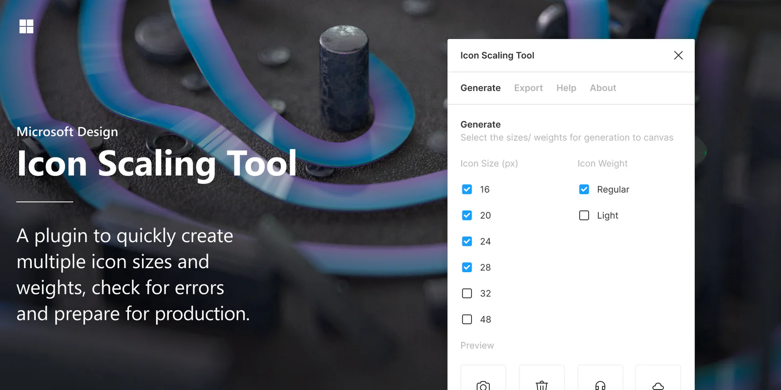 Icon Scaling Tool Figma 插件详情预览图