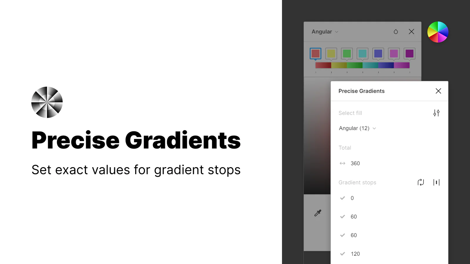 Precise Gradients Figma 插件详情预览图