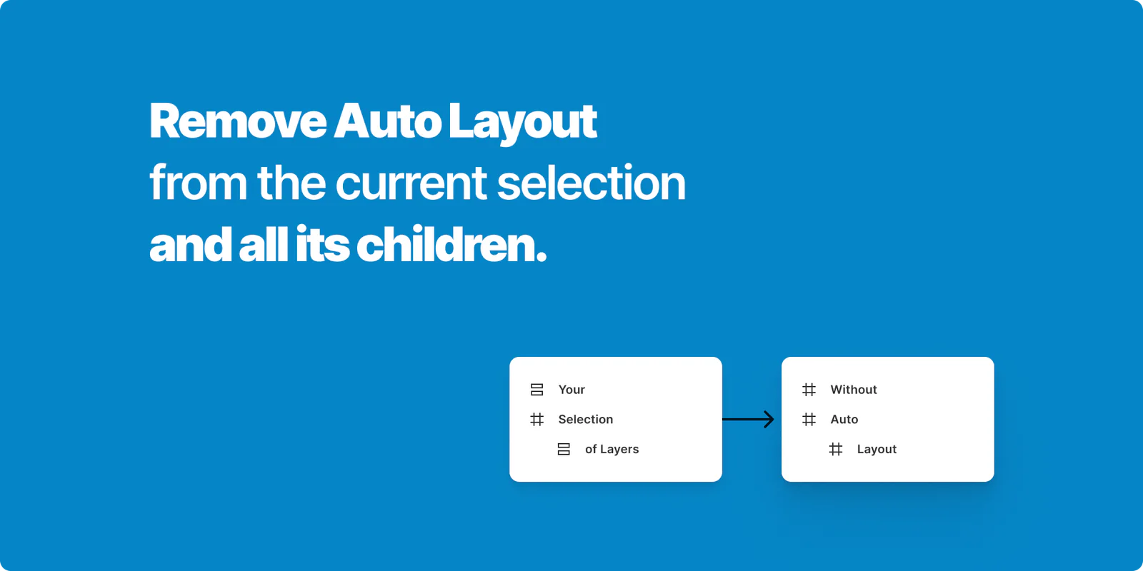 Remove Auto Layout Faster Figma 插件详情预览图