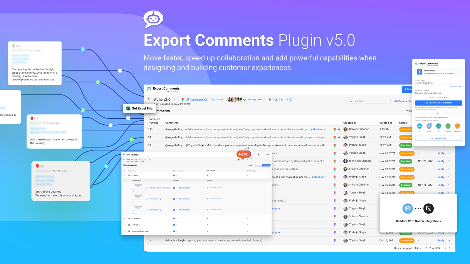 Export Comments Figma 插件详情预览图
