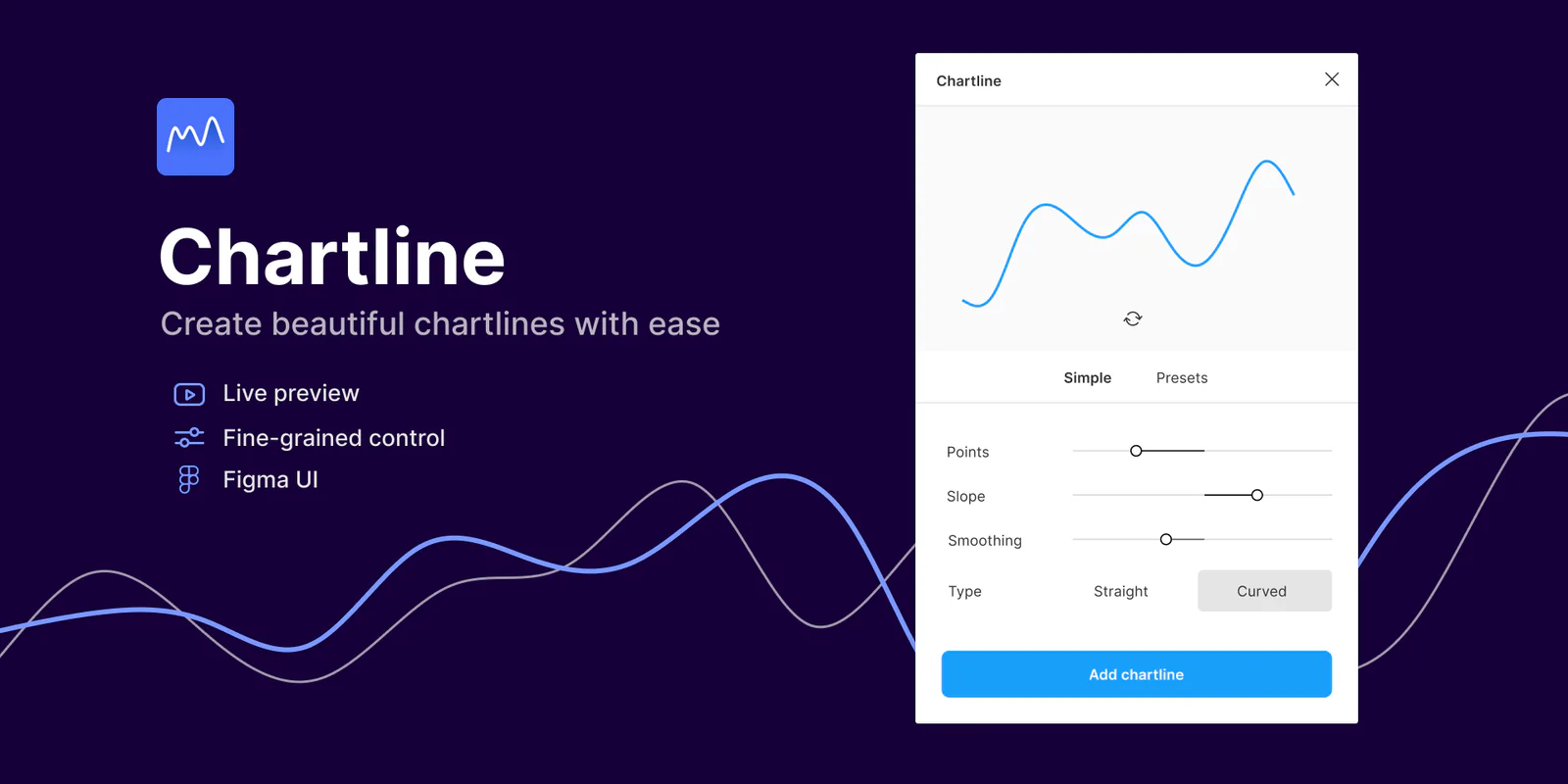 Chartline Figma 插件详情预览图